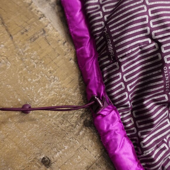 Columbia Thermal Coil Insulated Hooded Jacket Women's Large Purple Pink Puffer‎ - Picture 14 of 15